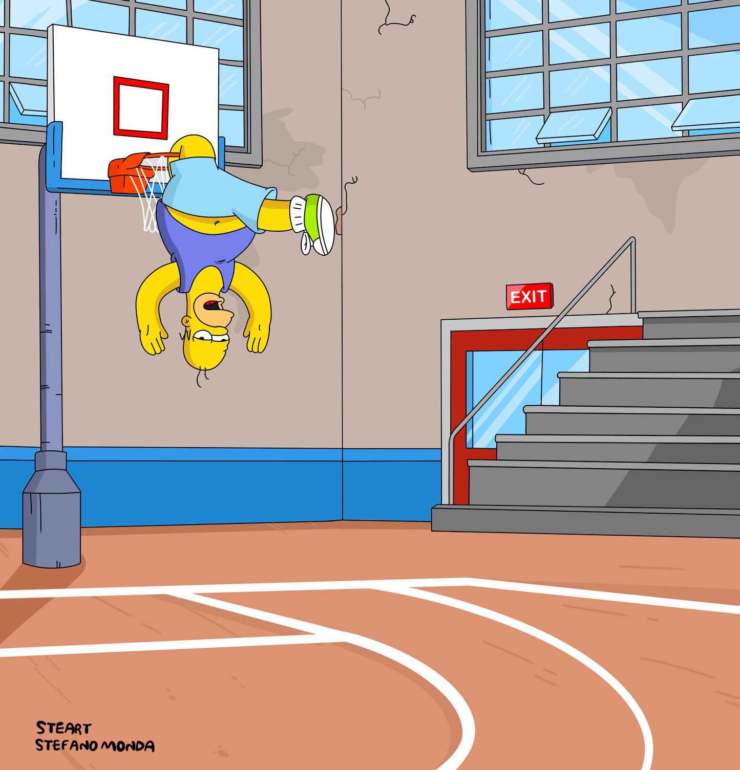 Ritratto Simpsonizzato