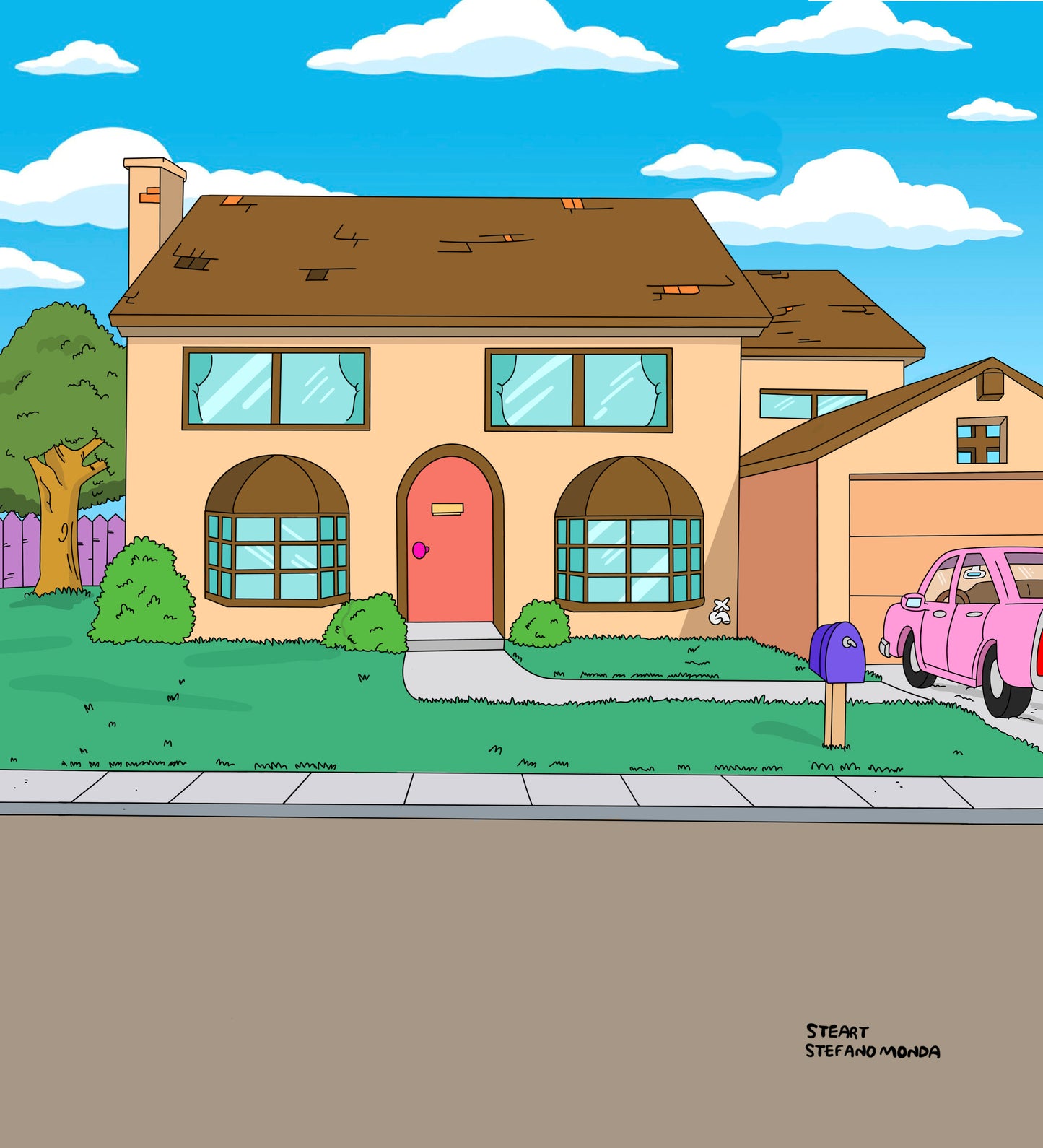 Ritratto Simpsonizzato