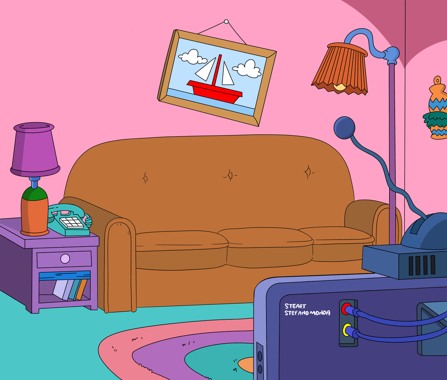 Ritratto Simpsonizzato