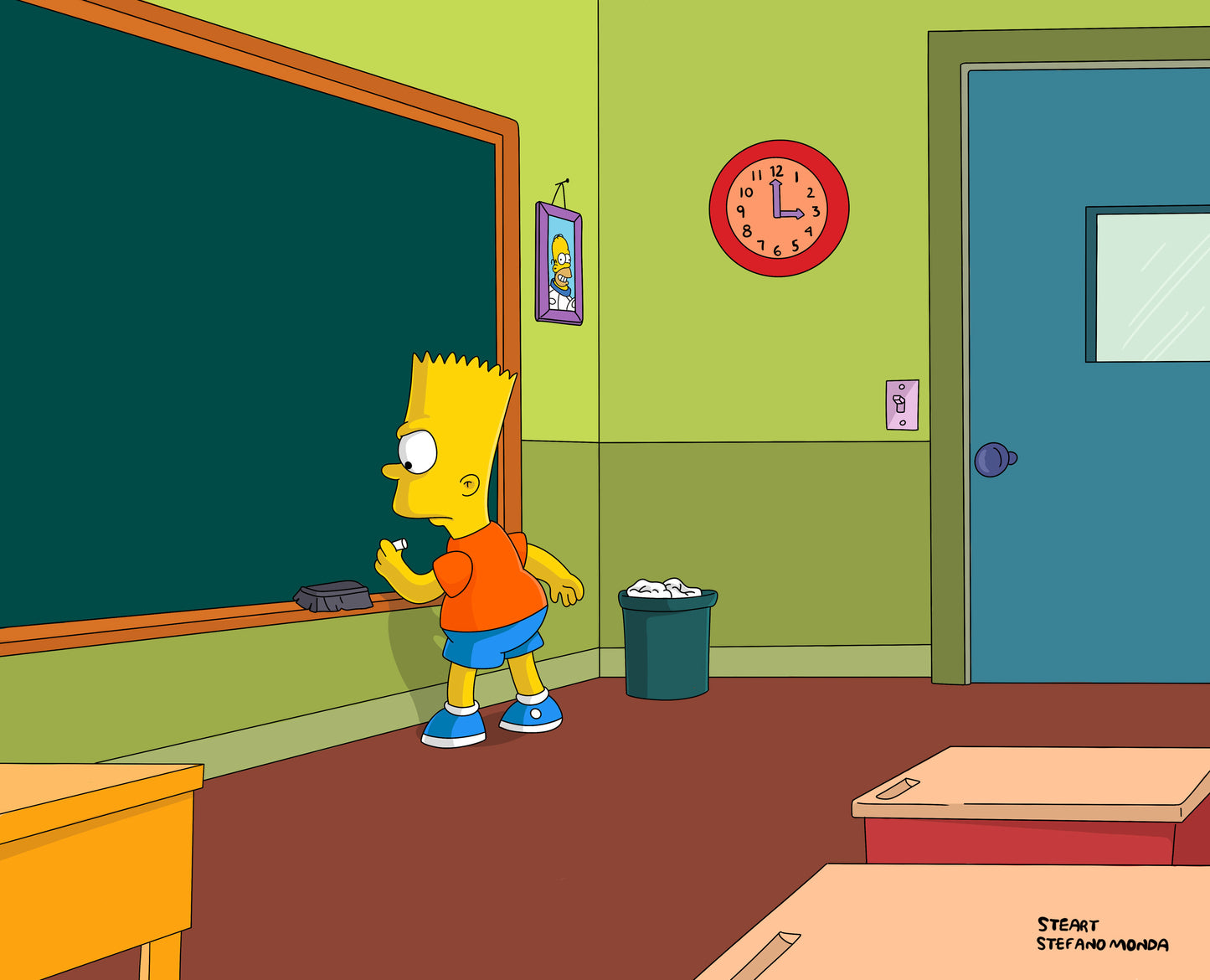 Ritratto Simpsonizzato