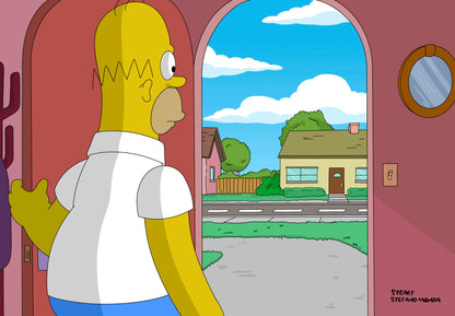 Ritratto Simpsonizzato
